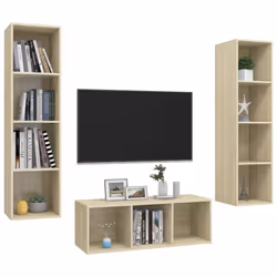 VidaXL 3079757 Support TV et centre de divertissement