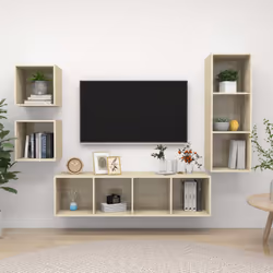 VidaXL 3079775 Support TV et centre de divertissement