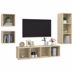 VidaXL 3079775 Support TV et centre de divertissement