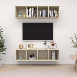 VidaXL 3079784 Support TV et centre de divertissement