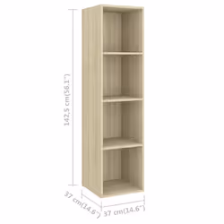 VidaXL 3079784 Support TV et centre de divertissement - Vue supplémentaire 5