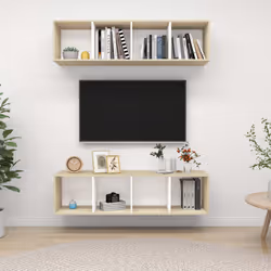 VidaXL 3079786 Support TV et centre de divertissement