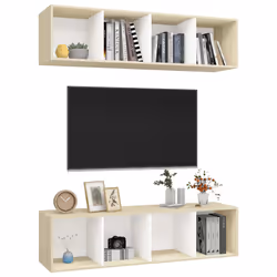 VidaXL 3079786 Support TV et centre de divertissement