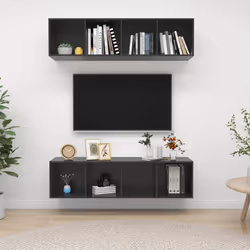 VidaXL 3079789 Support TV et centre de divertissement