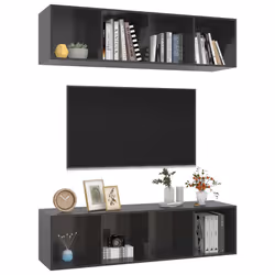 VidaXL 3079789 Support TV et centre de divertissement