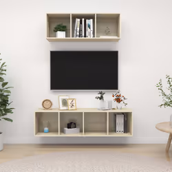 VidaXL 3079793 Support TV et centre de divertissement