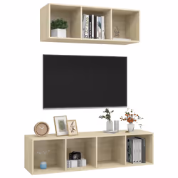 VidaXL 3079793 Support TV et centre de divertissement