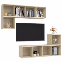 VidaXL 3079811 Support TV et centre de divertissement