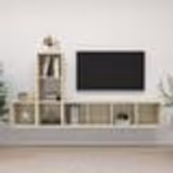 vidaXL Ensemble de meuble TV 3 pcs Chêne sonoma Bois d'ingénierie - TU