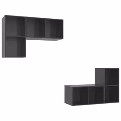 VidaXL 3079843, Gris, 370 mm, 370 mm, 720 mm, 1 pièce(s)