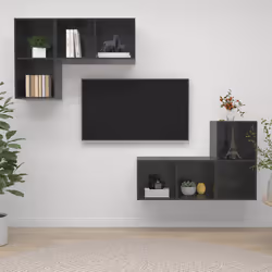 VidaXL 3079843 Support TV et centre de divertissement