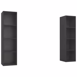 VidaXL 3079864, Gris, 370 mm, 370 mm, 1425 mm, 1 pièce(s)
