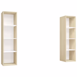 VidaXL 3079867, Blanc, 370 mm, 370 mm, 1425 mm, 1 pièce(s)