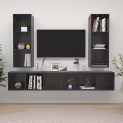 VidaXL 3079888 Support TV et centre de divertissement