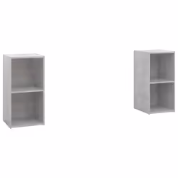 VidaXL 3079902, Gris, Bois, Bois, 720 mm, 350 mm, 365 mm