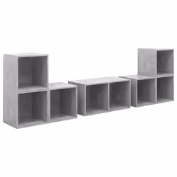 VidaXL 3080055, Gris, Bois, Bois, 720 mm, 350 mm, 360 mm