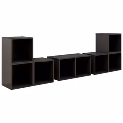 VidaXL 3080059, Gris, Bois, Bois, 720 mm, 350 mm, 360 mm