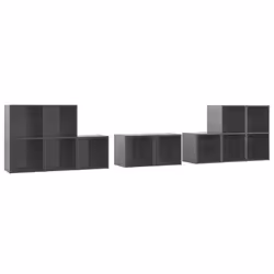 VidaXL 3080068, Gris, Bois, Bois, 1 pièce(s)