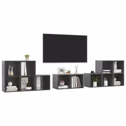 VidaXL 3080068 Support TV et centre de divertissement