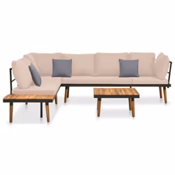 VidaXL 316641 ensemble de meubles de jardin