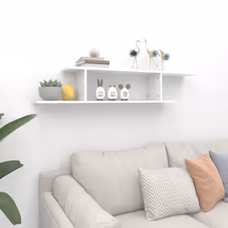 VidaXL 806989 étagères Bois Blanc