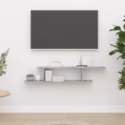 VidaXL 806993 étagères Bois Gris
