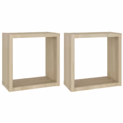 VidaXL 807007, Bois, Bois, 300 mm, 150 mm, 300 mm, 2 pièce(s)