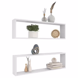 VidaXL 807079 étagères Bois Blanc