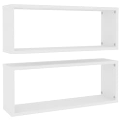 VidaXL 807133 étagères Bois Blanc