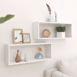 VidaXL 807133 étagères Bois Blanc