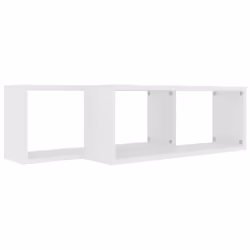 VidaXL 807133 étagères Bois Blanc - Vue supplémentaire 7
