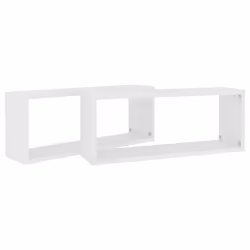 VidaXL 807133 étagères Bois Blanc - Vue supplémentaire 8