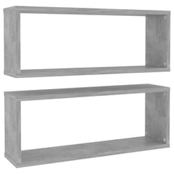 VidaXL 807145 étagères Bois Gris
