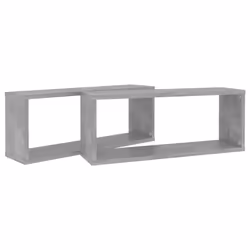 VidaXL 807145 étagères Bois Gris - Vue supplémentaire 8
