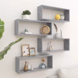 Seulement pour la décoration ? Bien sûr que non. Cet ensemble d’étagères murales est conçu non seulement à des fins décorativ ...