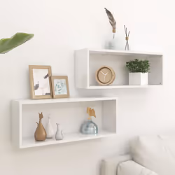 VidaXL 807151 étagères Bois Blanc
