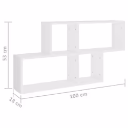 VidaXL 807160 étagères Bois Blanc