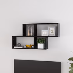 L’étagère murale avec le design pratique est destiné à être le point de mire de votre salon, chambre à coucher, etc. L'étagèr ...