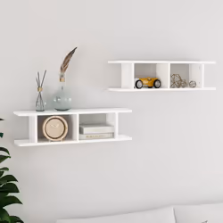 VidaXL 807187 étagères Bois Blanc
