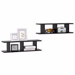 VidaXL 807188 étagères Bois Noir