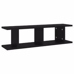 VidaXL 807188 étagères Bois Noir - Vue supplémentaire 4