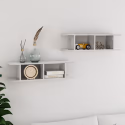 VidaXL 807191 étagères Bois Gris