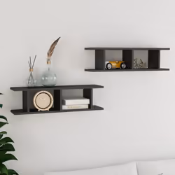 VidaXL 807195 étagères Bois Gris