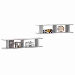 VidaXL 807200 étagères Bois Gris