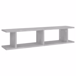 VidaXL 807200 étagères Bois Gris - Vue supplémentaire 4