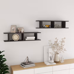 VidaXL 807204 étagères Bois Gris