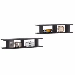 VidaXL 807204 étagères Bois Gris