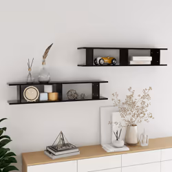 VidaXL 807206 étagères Bois Noir
