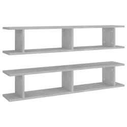 VidaXL 807209 étagères Bois Gris