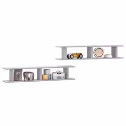 VidaXL 807209 étagères Bois Gris
